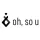 oh, so u logo